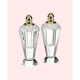 Preston Gold Salt & Pepper Shaker Pair