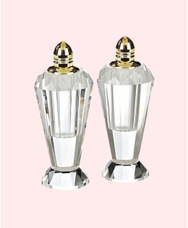 Preston Gold Salt & Pepper Shaker Pair