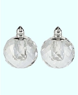 Zendra Platinum Salt & Pepper Shaker Pair
