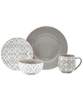 Afara 16 Piece Dinnerware Set  Service for 4