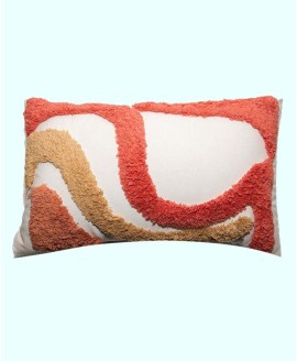 Abstract Shag Decorative Pillow  20