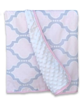 Reversible Chenille Dot Baby Blanket Reversible Chenille Dot Baby Blanket
