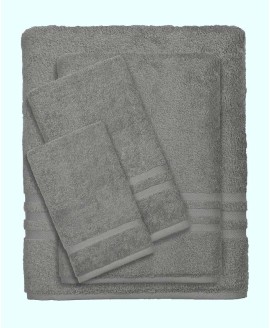 Textiles Turkish Cotton Personalized Denzi Gray Towel Collection