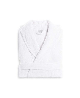 Textiles Embroidered Luxury and Terry Bathrobe - Christmas Dog