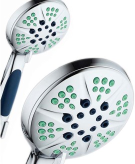 Antimicrobial High-Pressure Spa Hand Shower