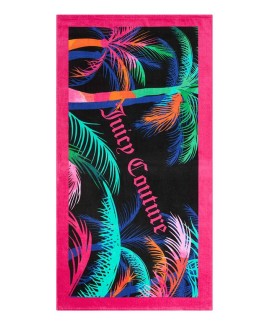 Neon Palm Cotton Beach Towel  36