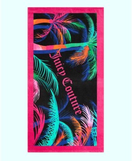 Neon Palm Cotton Beach Towel  36
