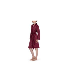 Women's Velvetloft Floral Embossed Robe
