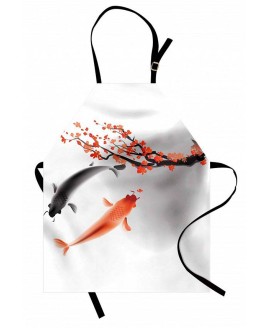 Sushi Delights Japanese Apron Sushi Delights Japanese Apron