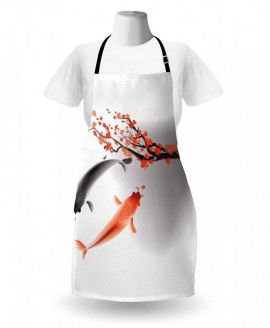 Sushi Delights Japanese Apron Sushi Delights Japanese Apron