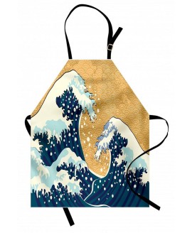 Japanese Wave Apron